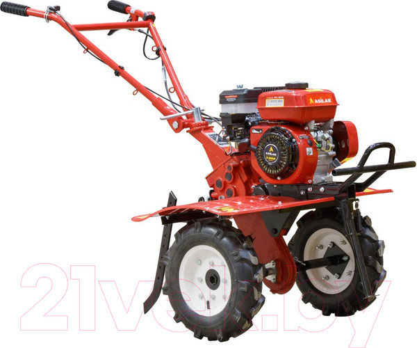 Изображение товара Мотокультиватор бензиновый Asilak SL-85B / AS1529-408 (колёса 4.00-8)
