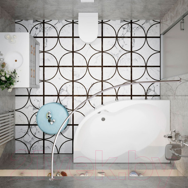 Изображение товара Карниз для ванны Triton Мари 170x110