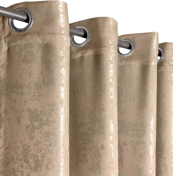 Изображение товара Комплект штор Nivasan Мрамор 23 на люверсах 150x260