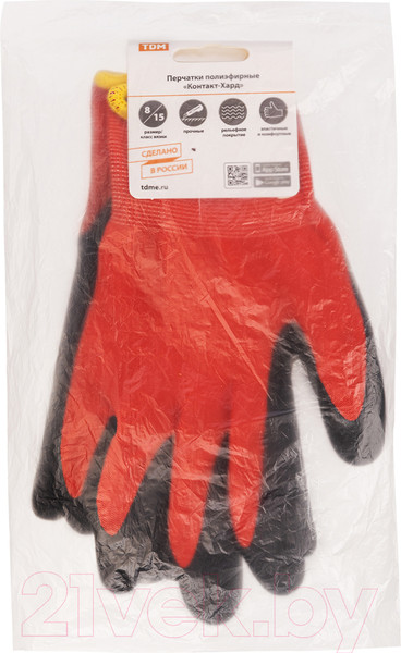 Изображение товара Перчатки защитные TDM Контакт-Хард SQ1016-0319