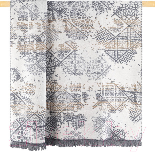 Изображение товара Плед Arya Sandy / 8680943220554 (200x220, синий/серый)