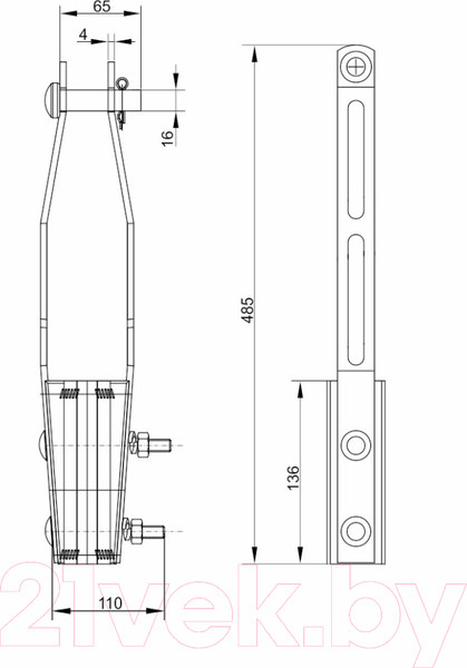 Изображение товара Зажим анкерный IEK UZA-14-D-95-D150-43200