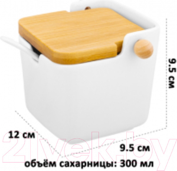 Изображение товара Сахарница Elan Gallery Айсберг / 950222