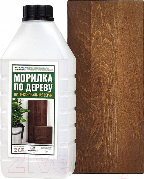 Изображение товара Морилка HELIOS Ekohel Орех (1л)