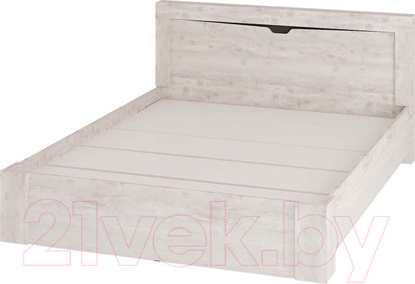 Изображение товара Каркас кровати BTS Леонардо КР-15 (бетон пайн светлый/графит)