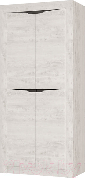Изображение товара Шкаф BTS Леонардо ШК-36 (бетон пайн светлый/графит)