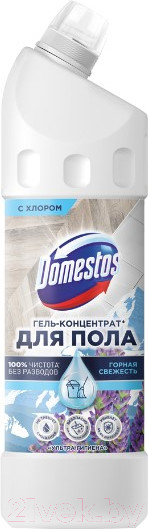 Изображение товара Чистящее средство для пола Domestos Ультра гигиена для пола и дрругих поверхностей (1л)