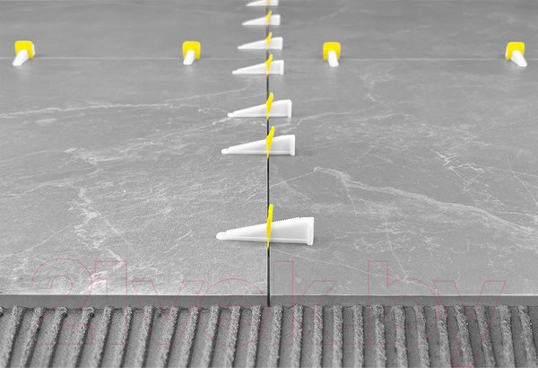 Изображение товара Клипсы для выравнивания плитки TLS-Profi 1мм / TLSZA112022 (500шт)