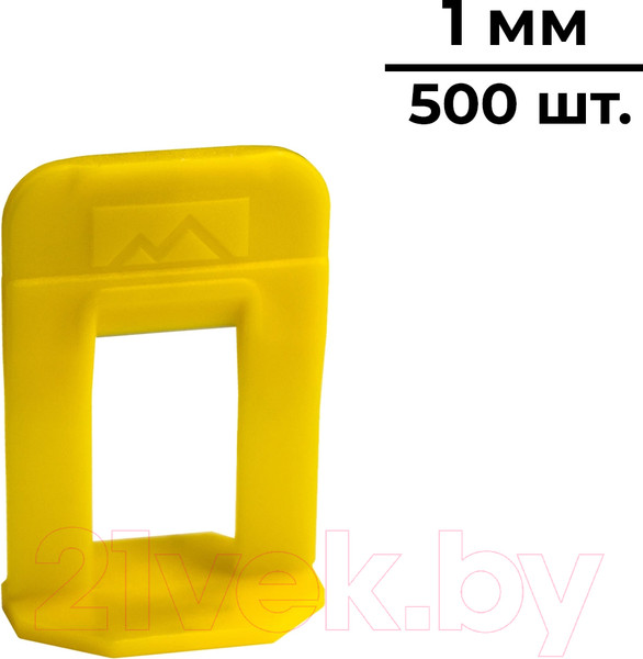 Изображение товара Клипсы для выравнивания плитки TLS-Profi 1мм / TLSZA112022 (500шт)