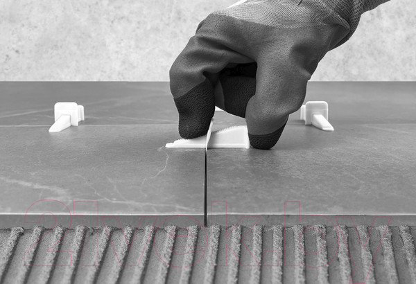 Изображение товара Клипсы для выравнивания плитки TLS-Profi 1.4мм / TLS52020 (500шт)