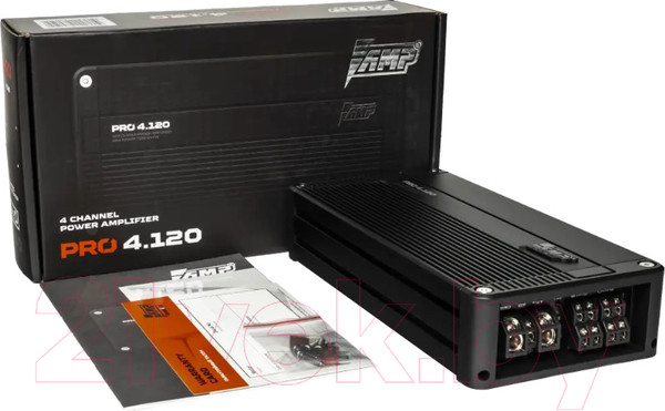 Изображение товара Автомобильный усилитель AMP Pro 4.120