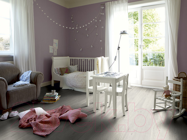 Изображение товара Ламинат Egger Home Classic Дуб Рувьяно серый EHL139