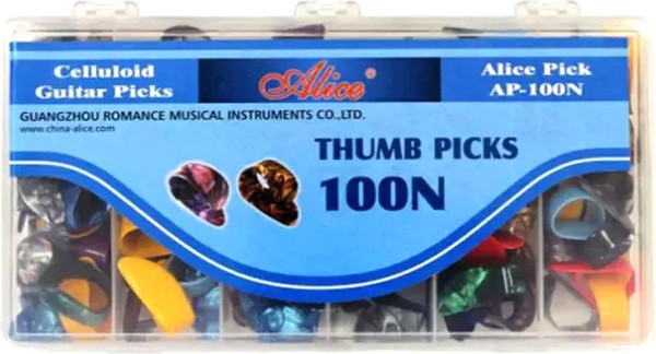 Изображение товара Набор медиаторов когтей Alice AP-100N (100шт)