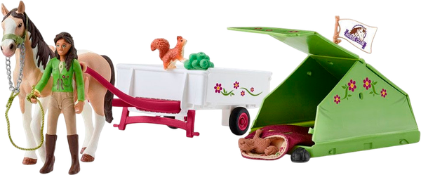 Изображение товара Игровой набор Schleich Кэмпинг приключения Сары / 42533