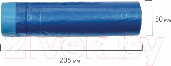 Изображение товара Пакеты для мусора Любаша 608095 (30шт, синий)