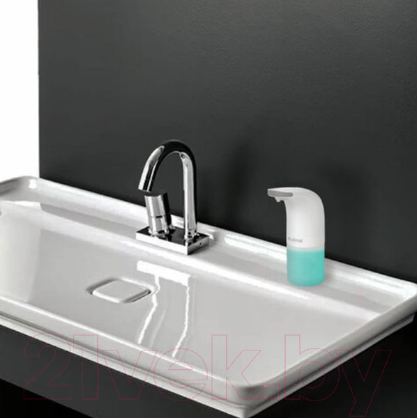 Изображение товара Сенсорный дозатор для жидкого мыла Laima 607324 (белый)