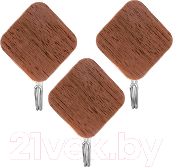 Изображение товара Набор крючков Мультидом Вуд ромб / VL27-76