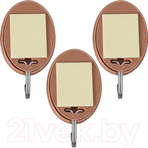 Изображение товара Крючок для ванной Мультидом Вуд овал / VL27-77