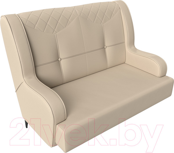 Изображение товара Диван Лига Диванов Неаполь 2-х местный (экокожа бежевый)