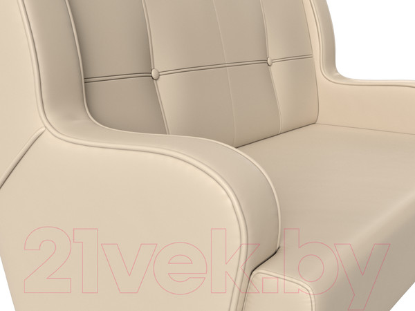 Изображение товара Диван Лига Диванов Неаполь 2-х местный (экокожа бежевый)