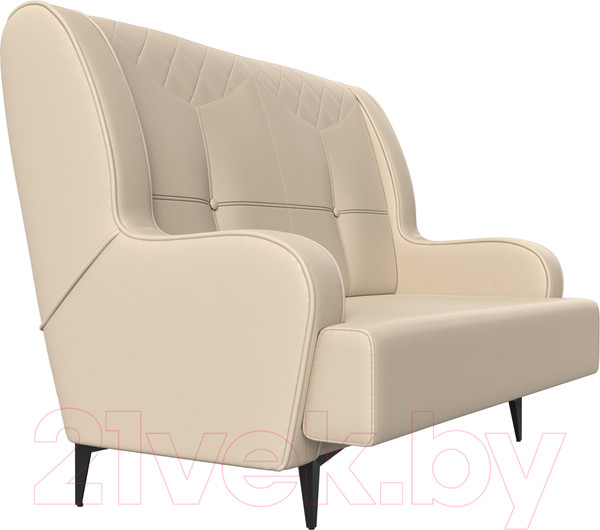 Изображение товара Диван Лига Диванов Неаполь 2-х местный (экокожа бежевый)