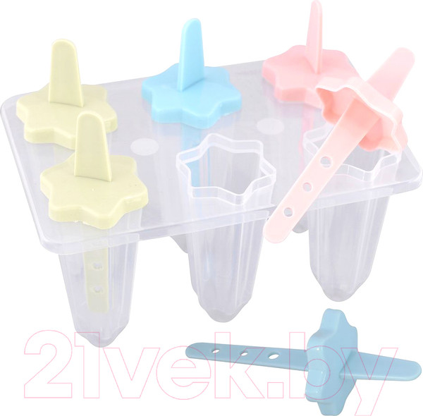 Изображение товара Форма для мороженого Мультидом Звездопад / YM80-370
