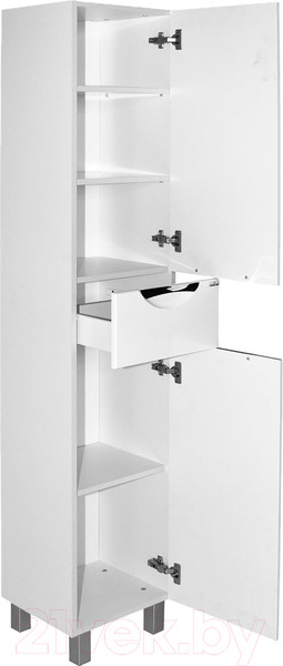 Изображение товара Шкаф-пенал для ванной Mixline Кассиопея 35 R 518676