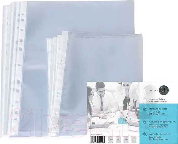 Изображение товара Набор файлов Inter Folia 75мкм / 224752 (50шт)