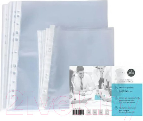 Изображение товара Файл-вкладыш Inter Folia 90мкм / 224902 (50шт)