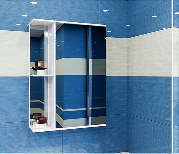 Изображение товара Шкаф с зеркалом для ванной Mixline Стандарт 50 R 525514