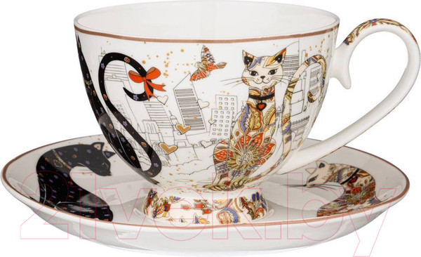 Изображение товара Набор для чая/кофе Lefard Парижские коты / 104-831