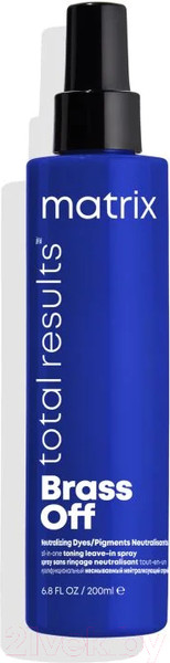 Изображение товара Тонирующий спрей для волос MATRIX Total Results Brass Off 10 в 1 (200мл)