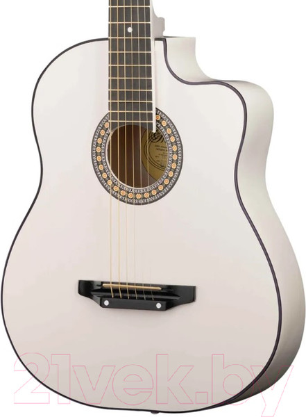 Изображение товара Акустическая гитара Ижевский завод Т.И.М. 62CW (белый)