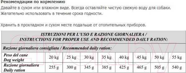 Изображение товара Сухой корм для собак Vivere Maxi Adult Lamb (3кг)