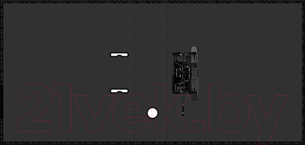 Изображение товара Папка-регистратор Berlingo DoubleBlack / AMl80501 (черный)