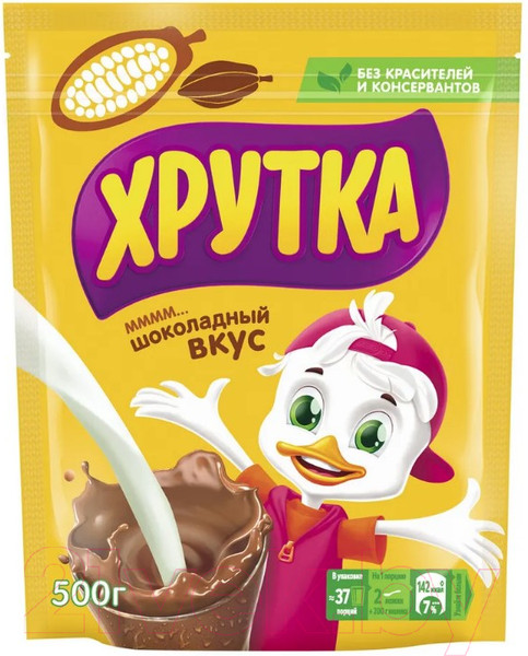 Изображение товара Какао-напиток Хрутка 500г