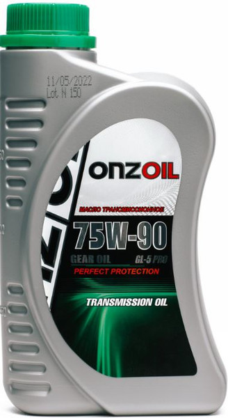 Изображение товара Трансмиссионное масло Onzoil 75W90 GL-5 Pro (900мл)