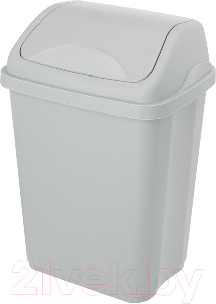 Изображение товара Мусорное ведро Эльфпласт Ultra EP589 (10л, серый)