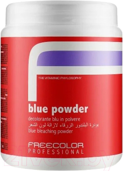 Изображение товара Порошок для осветления волос Freecolor Professional Blue Powder (500г)