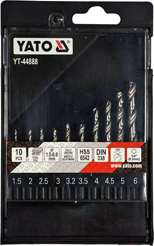 Изображение товара Набор сверл Yato YT-44888