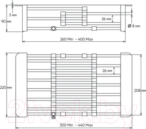 Изображение товара Коландер для мойки Mixline 541458