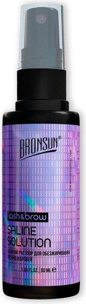 Изображение товара Праймер для бровей Bronsun Раствор солевой Для обезжиривания (50мл)