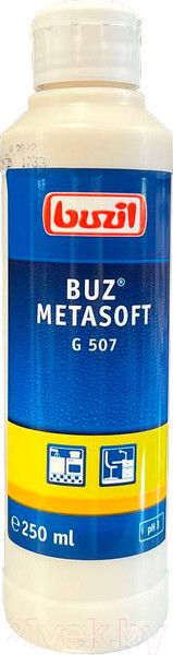 Изображение товара Универсальное чистящее средство Buzil Buz metasoft для поверхностей из металла G 507 (250мл)