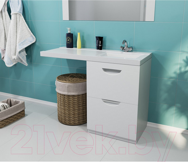 Изображение товара Тумба под умывальник Mixline Атлантик 56 543447