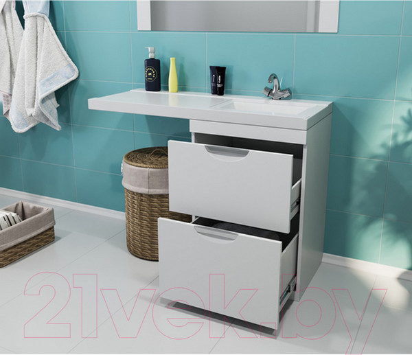 Изображение товара Тумба под умывальник Mixline Атлантик 56 543447