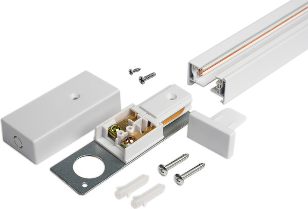 Изображение товара Шинопровод JAZZway PTR 2M-WH L2000 / 5010727 (белый)
