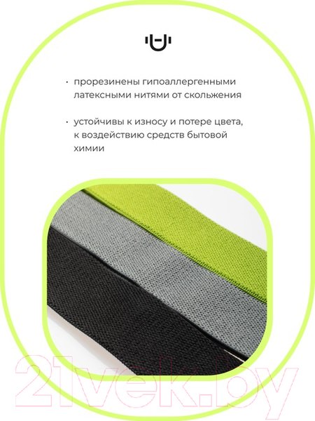 Изображение товара Набор эспандеров UrbanFit 399011 (3шт)