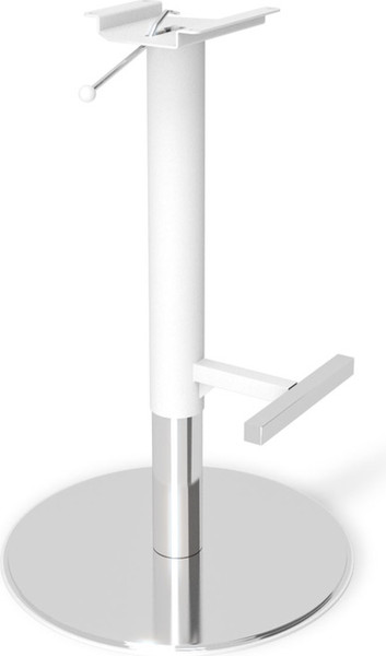 Изображение товара Стул барный Sheffilton SHT-ST29/S128 (белый/хром/белый муар)