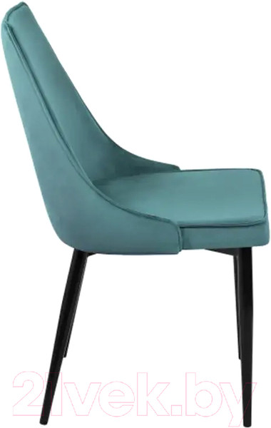 Изображение товара Стул СоюзРегионПоставка Лорд СРП-071 (муар черный/велюр Dream Mint мятный)