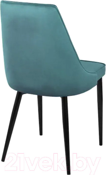 Изображение товара Стул СоюзРегионПоставка Лорд СРП-071 (муар черный/велюр Dream Mint мятный)